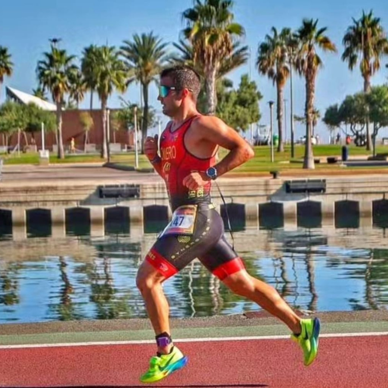 porta dorsal en el triatlon